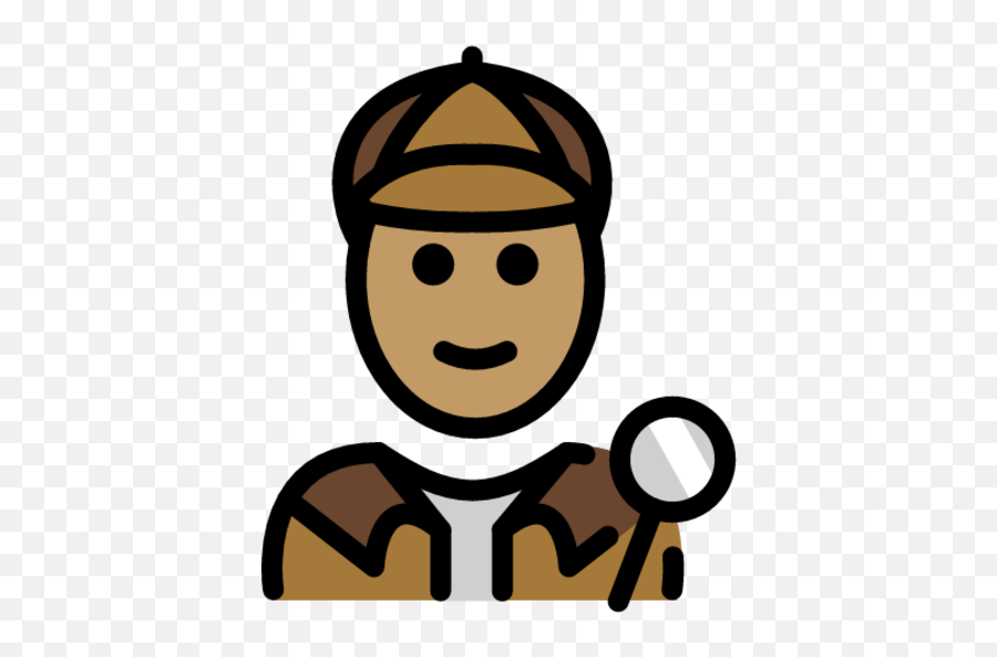 Detective Medium Skin Tone Emoji - Download For Free Emoji Soldier Light Skin Tone Png,Tone Icon