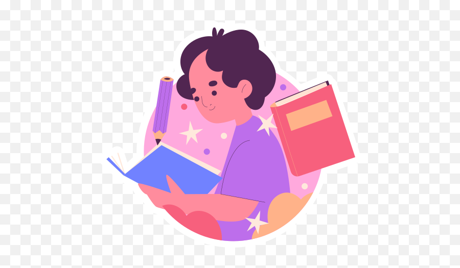 Studying Sticker - Free Education Stickers To Download In Studying Sticker Png,Instagram Icon Sticker
