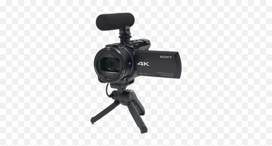 Vlogging Camcorders Setup Sony Alpha Universe - Sony Fdr Ax33 Microphone Png,Camcorder Png