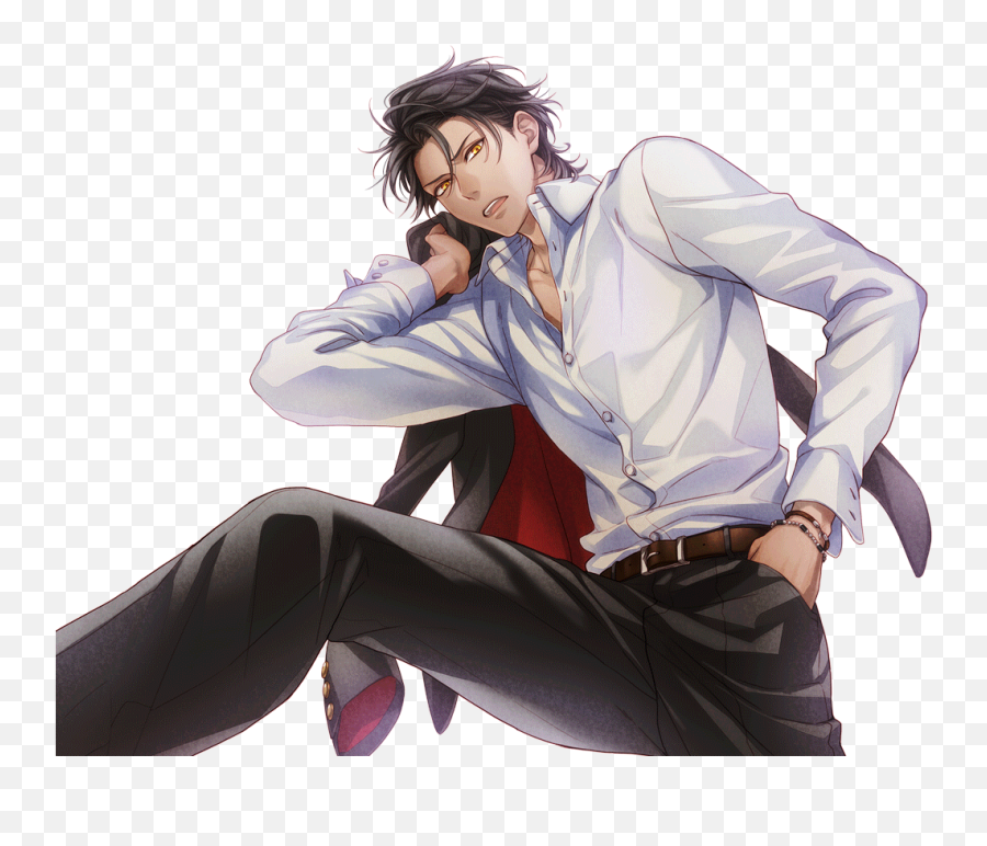 Bad Boy Anime - Anime Boy Black Hair Png,Anime Boy Png