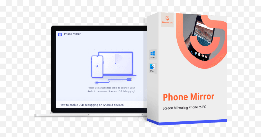 Officialtenorshare Phone Mirror - Screen Mirroring Android Tenorshare Phone Mirror Png,Screen Mirroring Icon