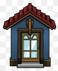 Cozy Blue Door New Club Penguin Wiki Fandom - Png