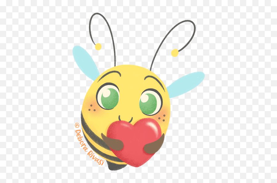 Sticker Maker - Chubby Bees Happy Png,Bumble Heart Icon