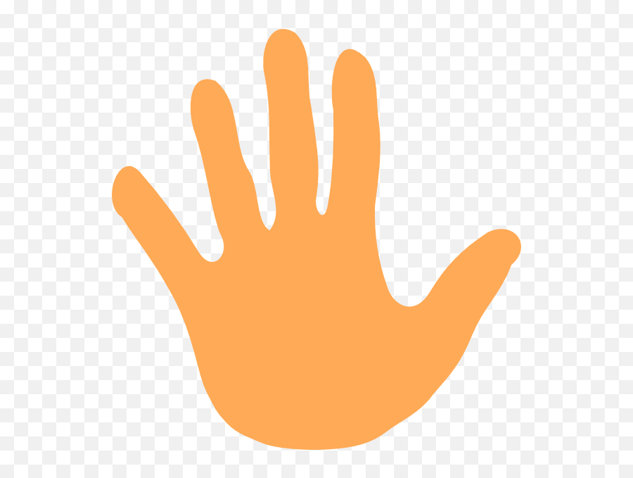 Library Of Hand Palm Vector Royalty - Raised Hand Clip Art Png,Hand Palm Png