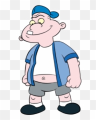 Harold Hey Arnold Characters Clipart - Harold From Hey Arnold Png,Hey Arnold Png