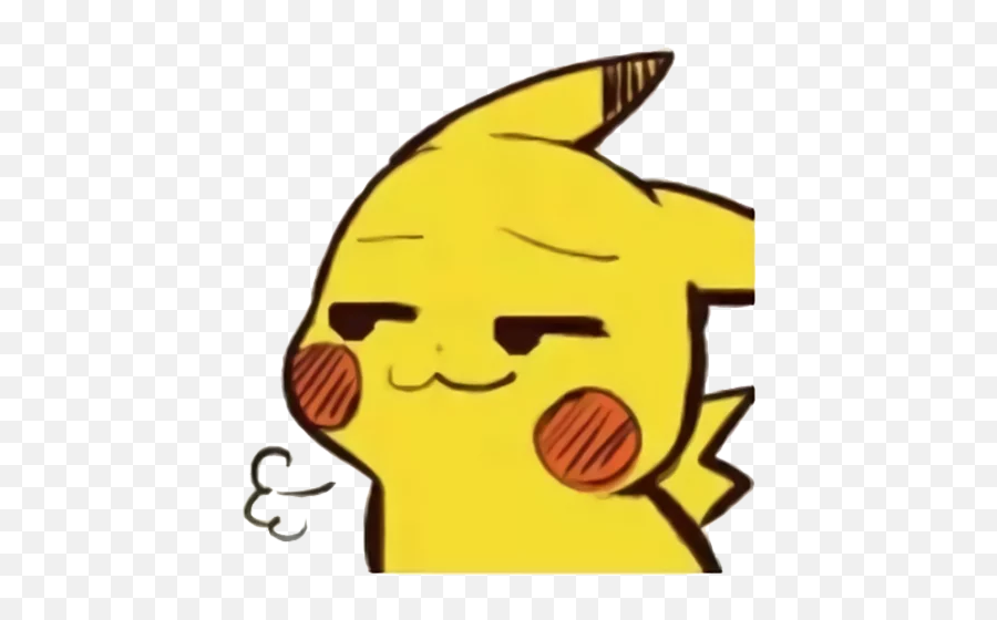 Pikachu Discord Emoji Png Smirk