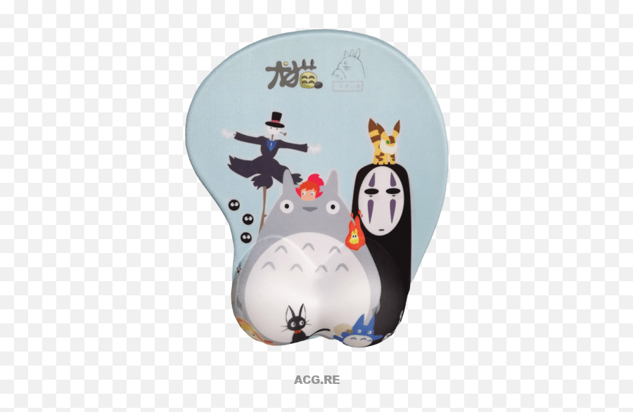 My Neighbor Totoro Kaonashi 3d Anime Mouse Pad - Mouse Pad Totoro Png,Totoro Png