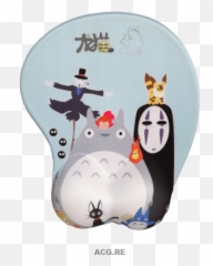 My Neighbor Totoro Kaonashi 3d Anime Mouse Pad - Mouse Pad Totoro Png,Totoro Png