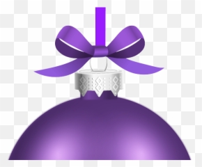 Download Christmas Clipart Purple - Xmas Baubles With Png Ball