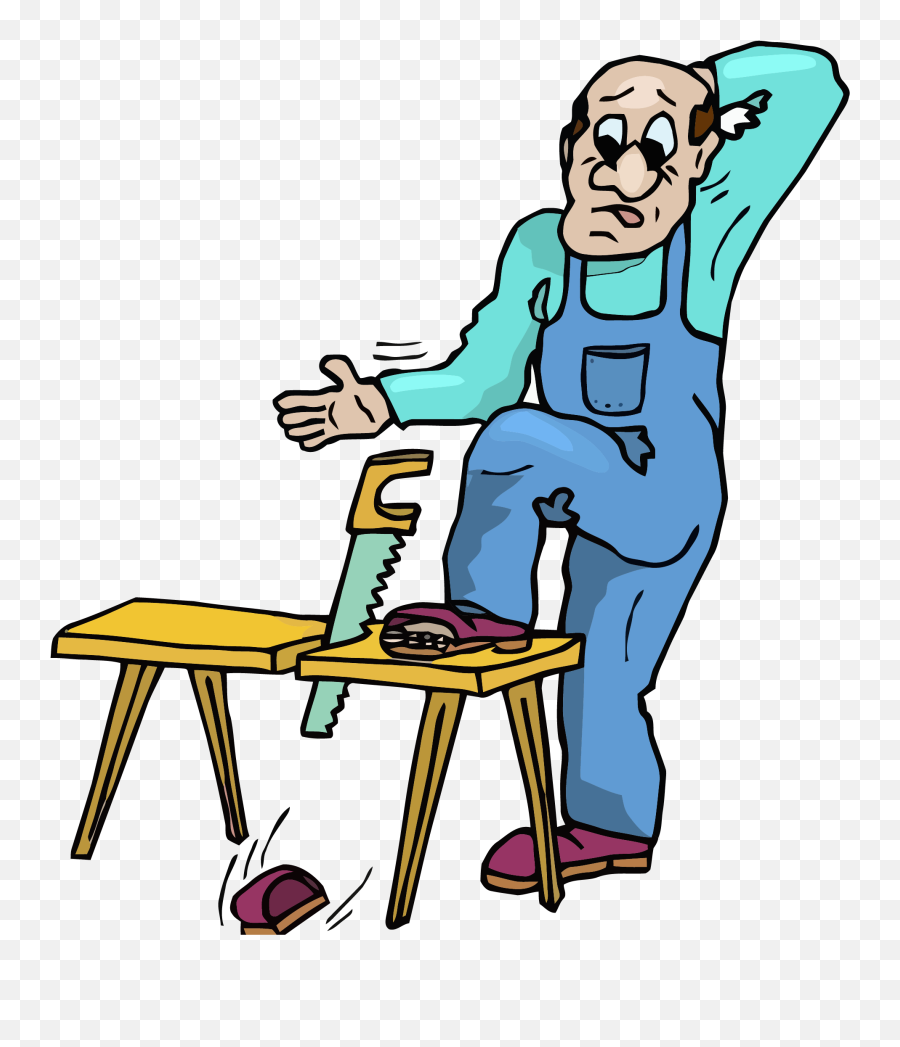 Caution Carpenter Clipart Png U2013 Clipartlycom - Carpenter Clipart Gif,Table Clipart Png