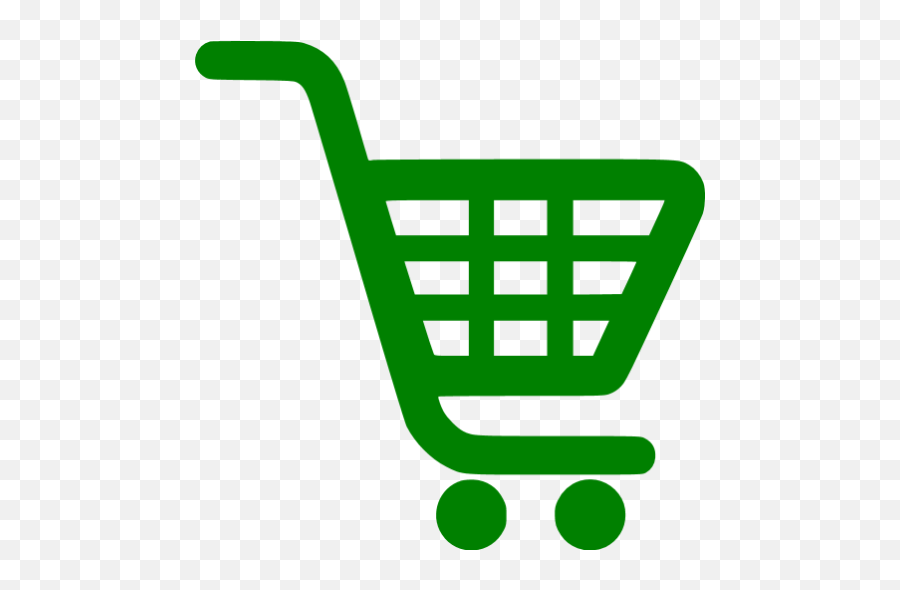 Green Shopping Cart Icon - Online Shopping Cart Logo Png,Cart Png