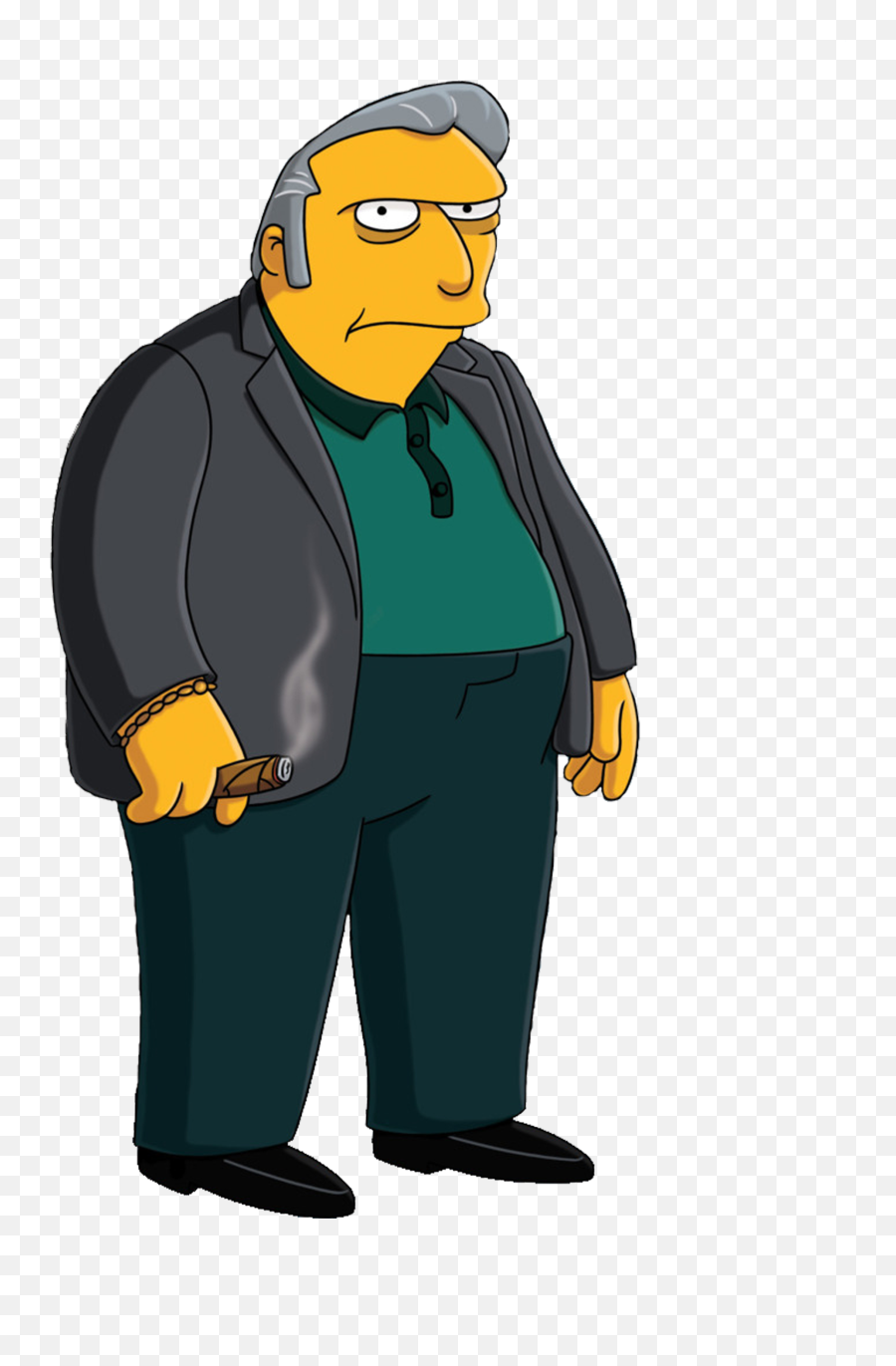 Download The Simpsons - Die Simpsons Fat Tony Png Image With Fat Tony The Simpsons,Fat Png