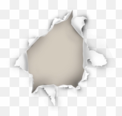 Torn Hole Ripped Paper - Transparent Page Tear Png