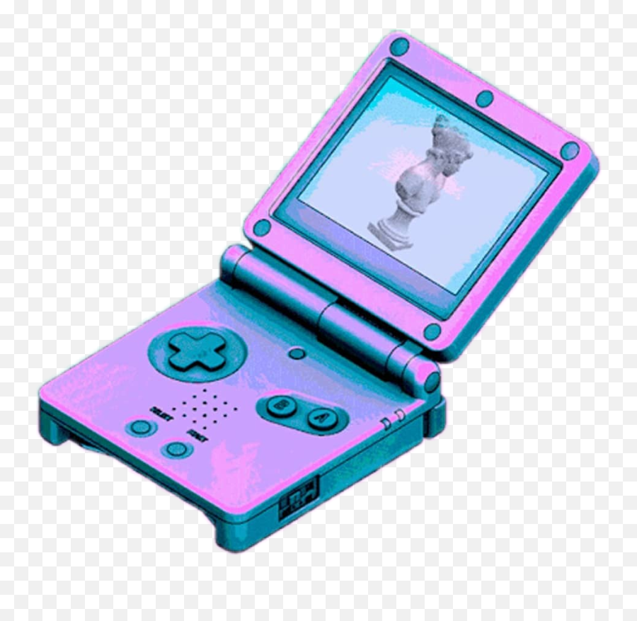 Vaporwave Game Gameboy Statur Vaporwaveaesthetic Vaporw - Vaporwave Png,Gameboy Png