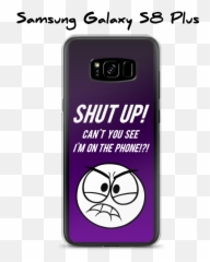 Purple Shut Up Case Dood The Doodle - Smartphone png