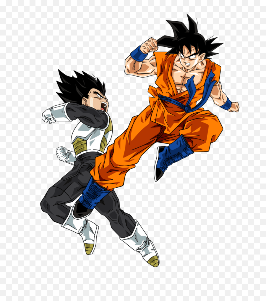 Goku And Vegeta Png Transparent Images - Goku Vs Vegeta,Goku Transparent