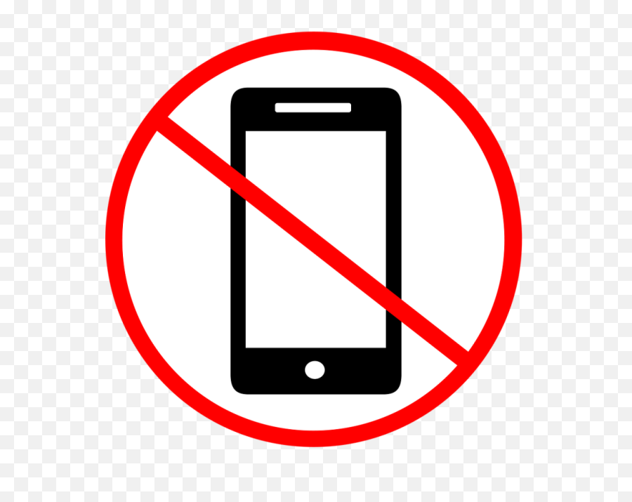 No Cell Phone Png 7 Image - Transparent No Phone Png,No Cell Phone Png