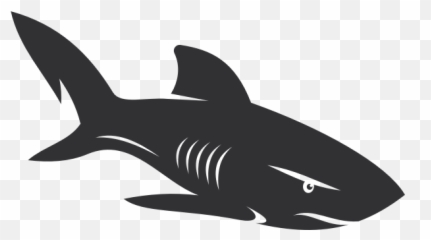 Shark Outline Silhouette - Svg Free png