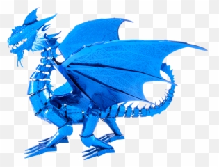 Iconx Blue Dragon - Metal Earth Blue Dragon Png,Blue Dragon Png