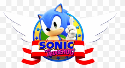 Sonic 1 Logo - Classic The Hedgehog png