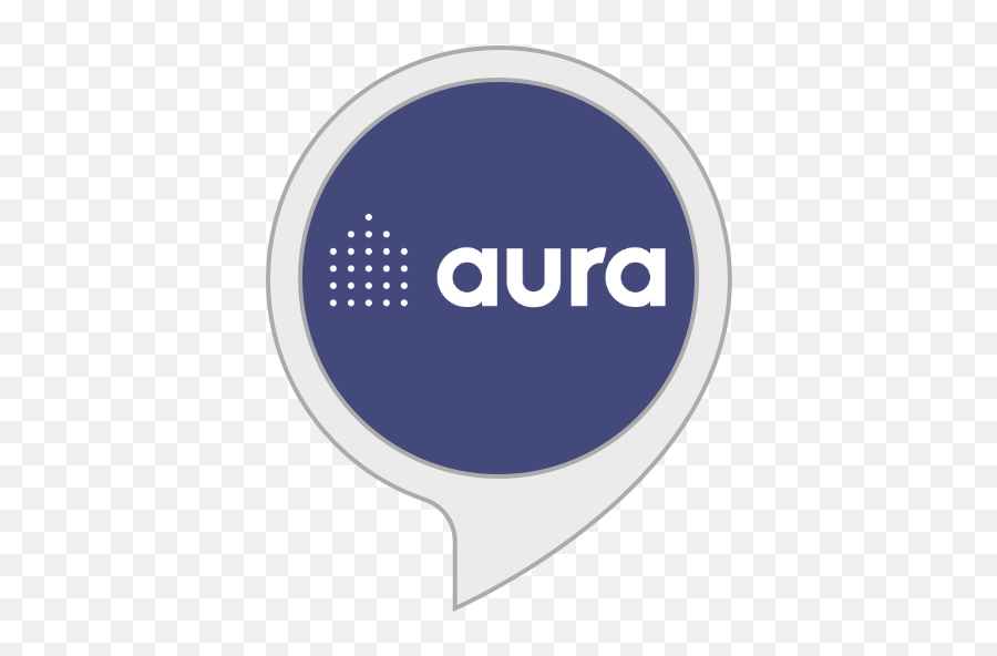 Amazoncom Aura Home Monitoring Alexa Skills Png Blue