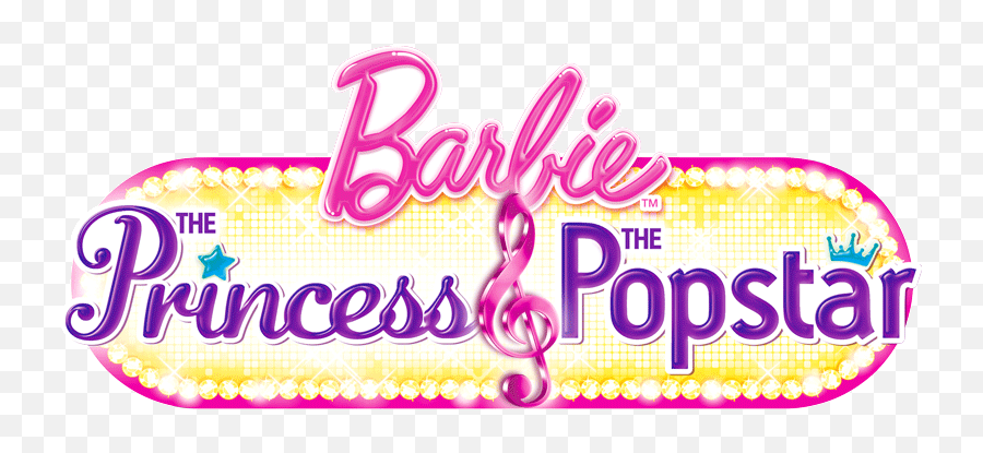 Barbie The Princess And Popstar - Barbie Princess And Popstar Png,Princess Logo