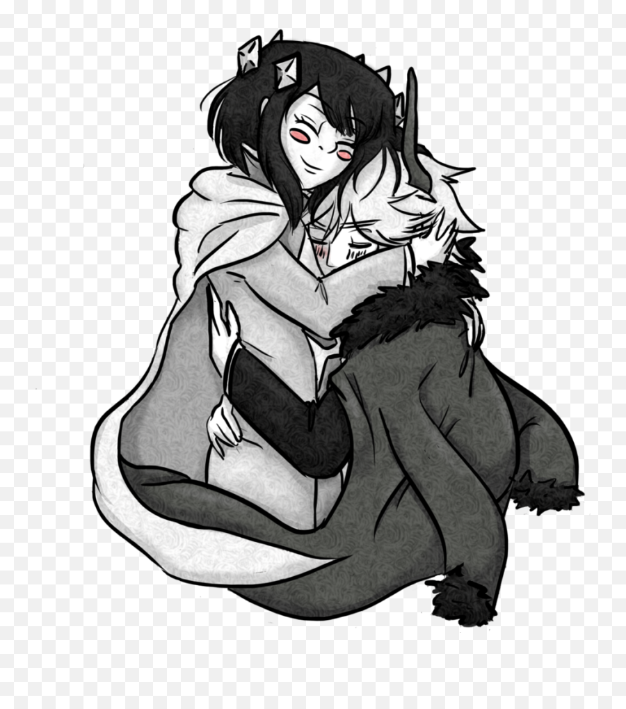 Anime Couples Hugging Posted - Cute Anime Couples Drawing Png,Anime Couple Transparent