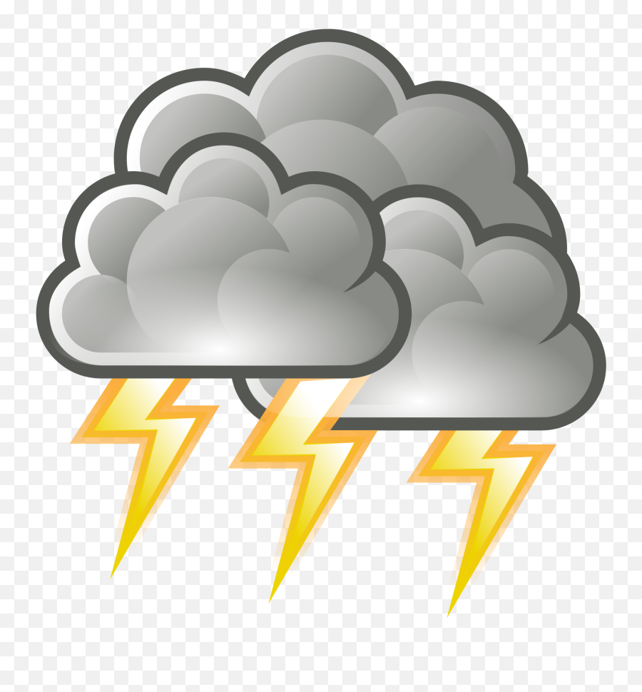 Thunder Drawing Stormy Weather - Weather Symbols Png,Weather Png