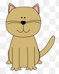 Download Hd Cute Cartoon Cat Clip Art - Images For Kids png