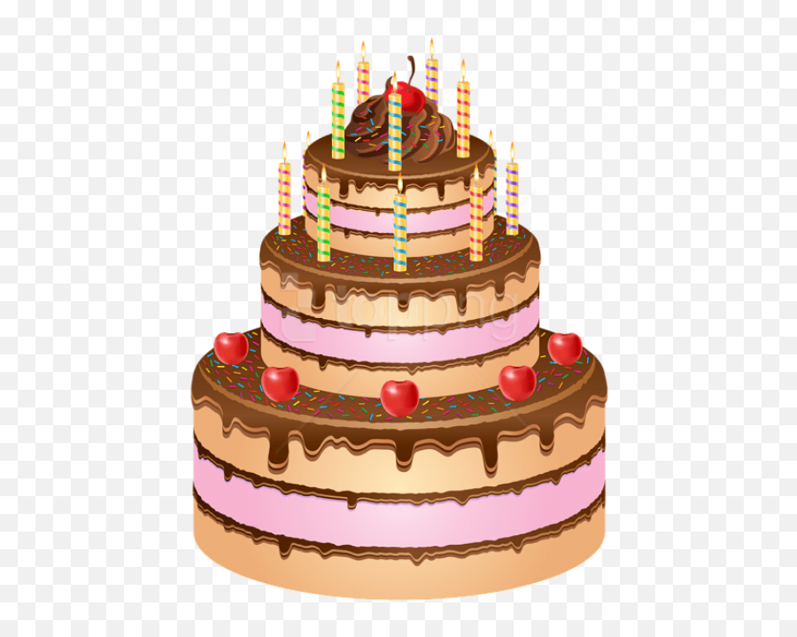 Happy Birthday Cake Png Hd - Transparent Background Happy Birthday Cake Png,Birthday Cake Png
