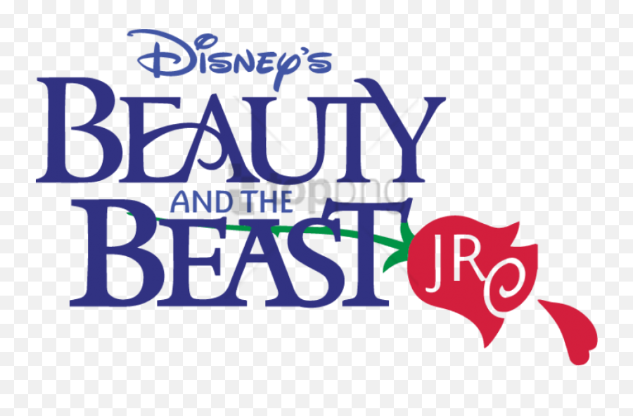 Beauty And The Beast Jr Logo Png Image - Beauty And The Beast Jr Logo,Beauty And The Beast Logo Png