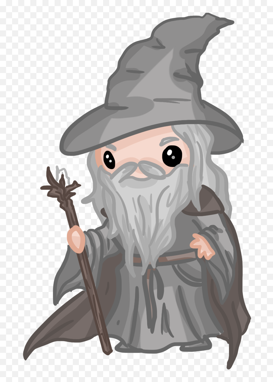 Download Picture Freeuse - Cartoon Gandalf Png,Gollum Png