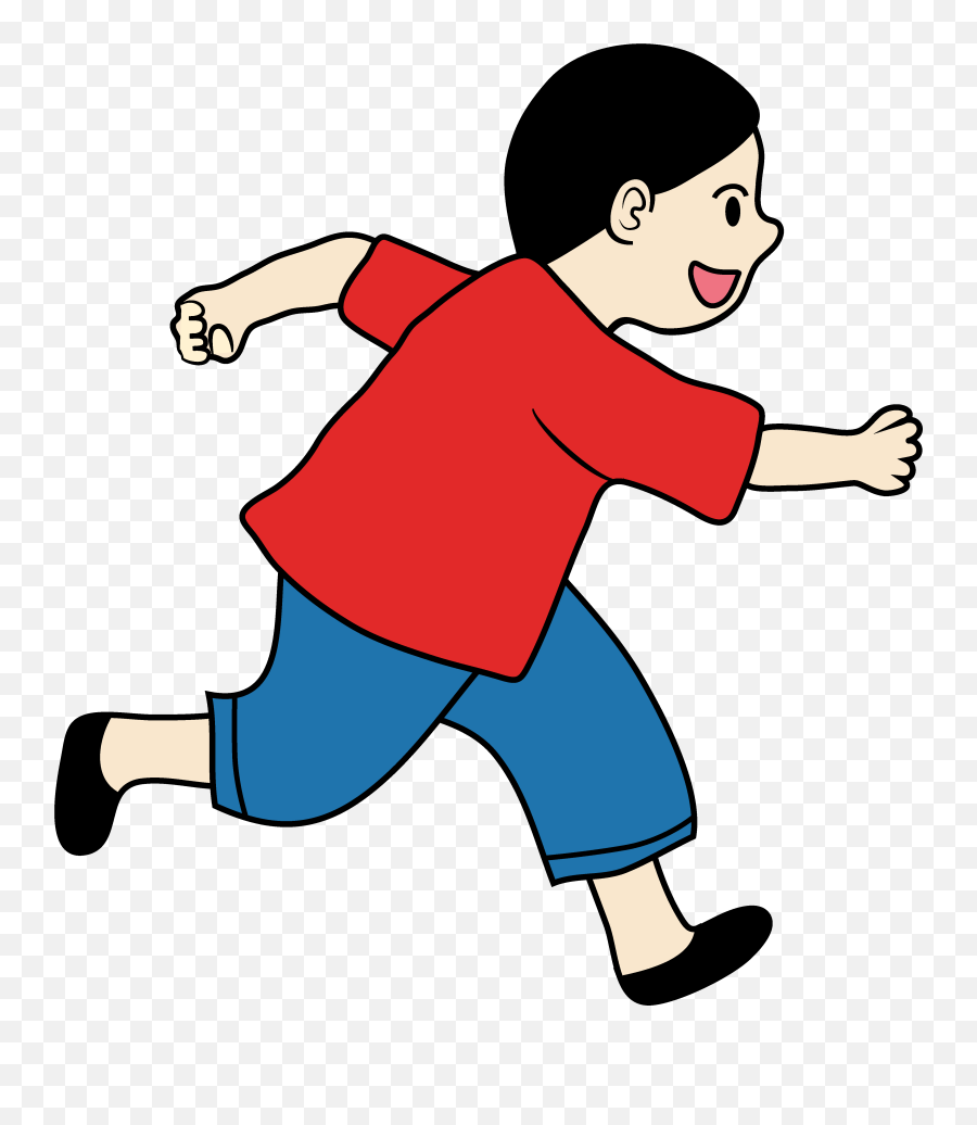 Children Running Clipart - Running Child Png,Running Transparent