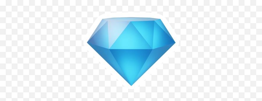 Gem Stone Emoji - Diamond Emoji Png,Diamond Emoji Png