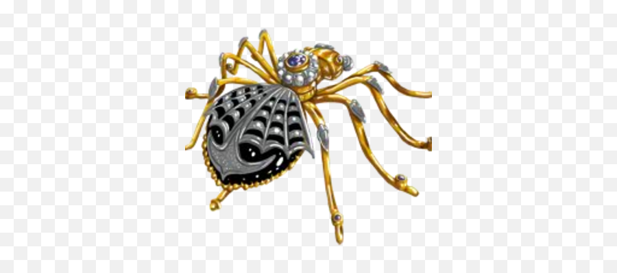 Black Widow Brooch By Faberge Pawn Stars The Game Wiki - Pawn Stars Faberge Brooch Png,Black Widow Spider Png