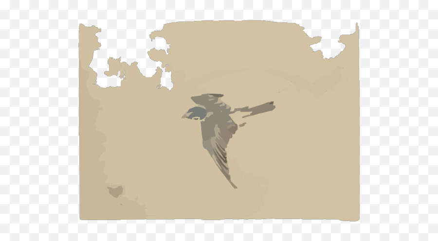 A Bird Flying To The Left Seen From Above Png Svg Clip - Seabird,Birds Flying Png