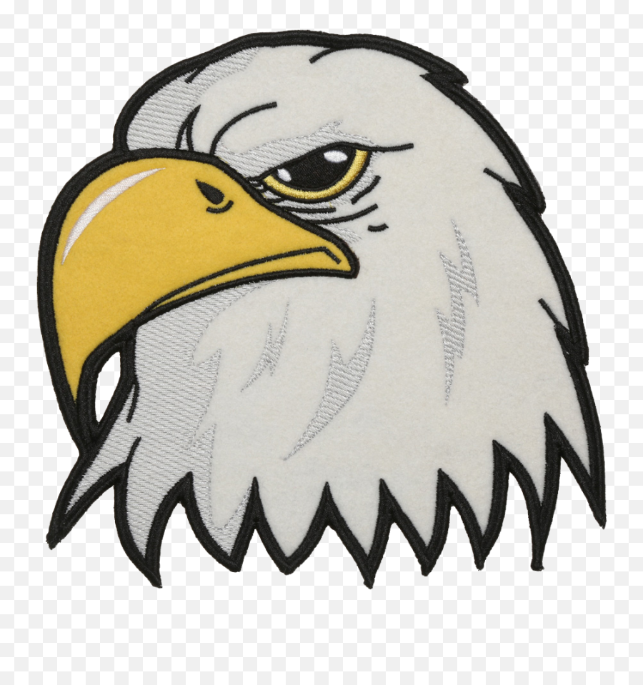 Jacketshop Patch Eagle Head - Transparent Cartoon Eagle Head Png,Bald Eagle Head Png