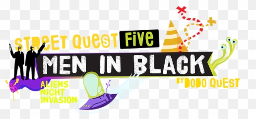 Street Quest Men In Black - Illustration png