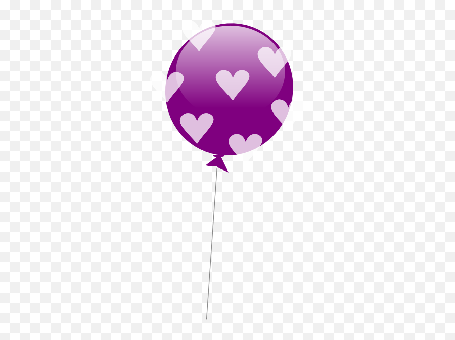 Purple Balloons Clipart Png Image - Balloon,Purple Balloons Png