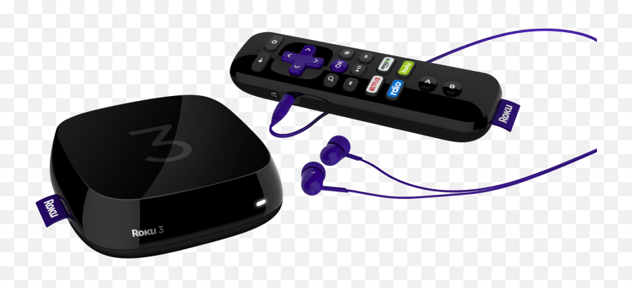 Roku 3 Officially Launched Contains Voice Search Faster - Roku Tv 3 Png,Roku Png