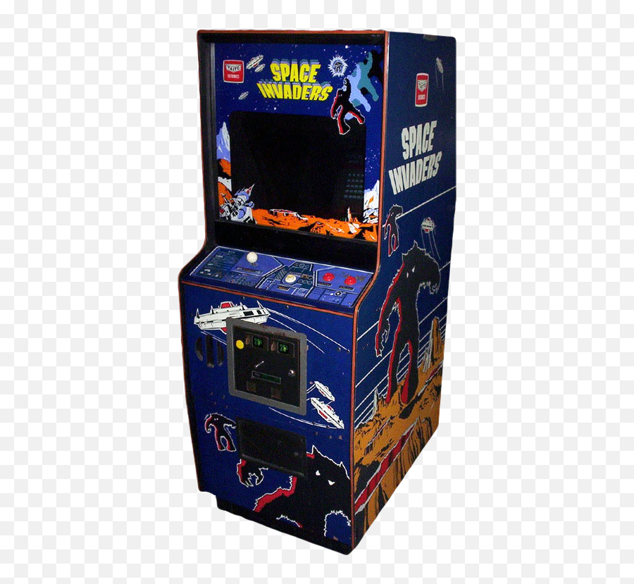 Download Space Invaders Is Quite Simply The Most Influential - Space Invaders Arcade Game Transparent Background Png,Arcade Machine Png