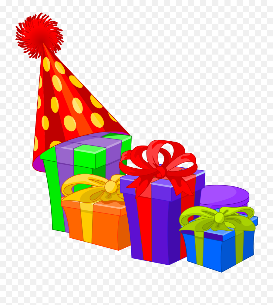 Free Png Birthday - Konfest Birthday Decorations Cartoon,Happy Birthday Hat Png