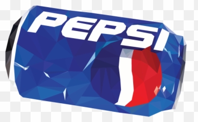 Low Poly Vector Image Of Can Pepsi - Language png