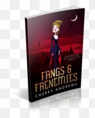 Blitz Sign - Up Fangs and Frenemies by Cherry Andrews Book Cover png
