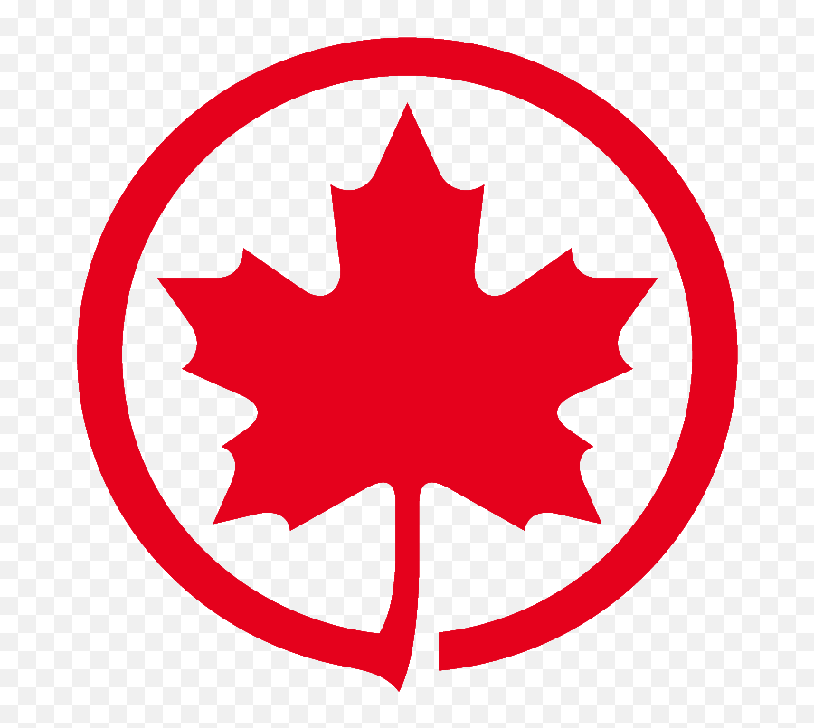 Air Canada Logo - Symbol Transparent Air Canada Logo Png,Red Leaf Logo