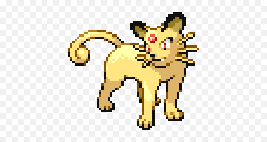 Vp - Pokémon Thread 17894657 Pokemon Persian Sprite Png,Meowth Transparent