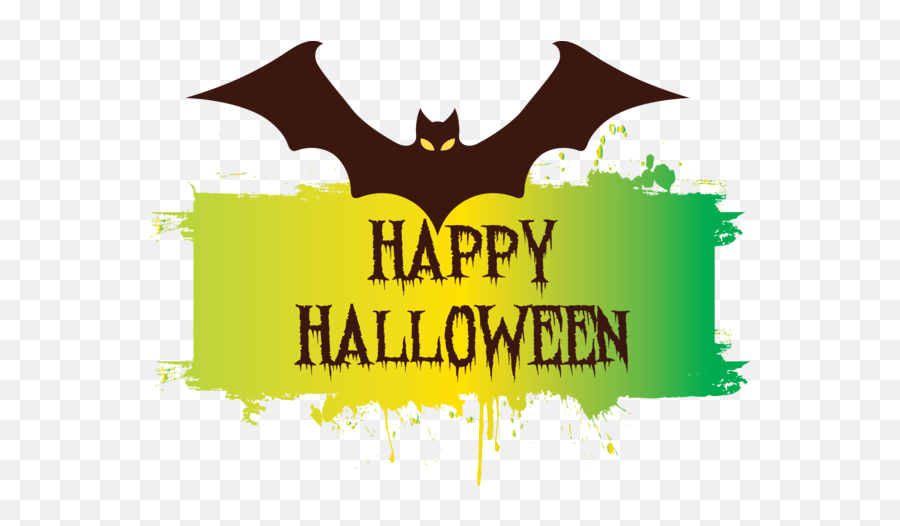 Halloween Logo Character Green For Happy - Fiction Png,Halloween Banner Png