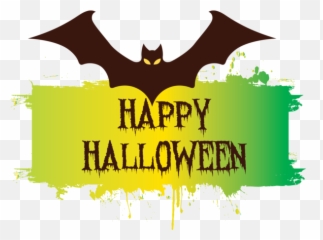 Halloween Logo Character Green For Happy - Fiction png