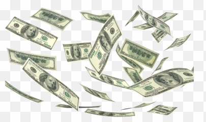 Download Raining Money Png - Falling Transparent Background