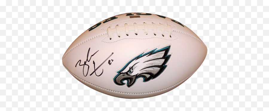 Zach Ertz Autographed Philadelphia Png Eagles Logo Image